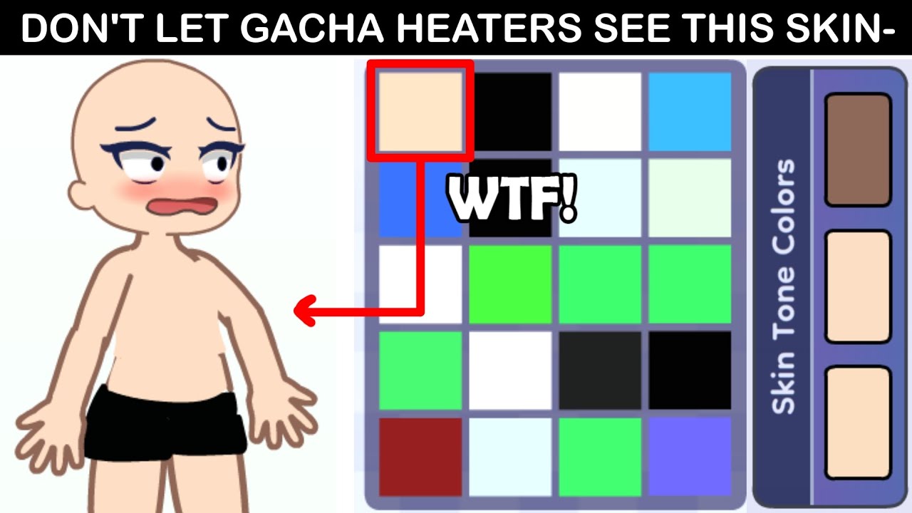 Луни стоит ли удалять &laquo;особенности кожи&raquo; в Gacha Life 2? 🤨
