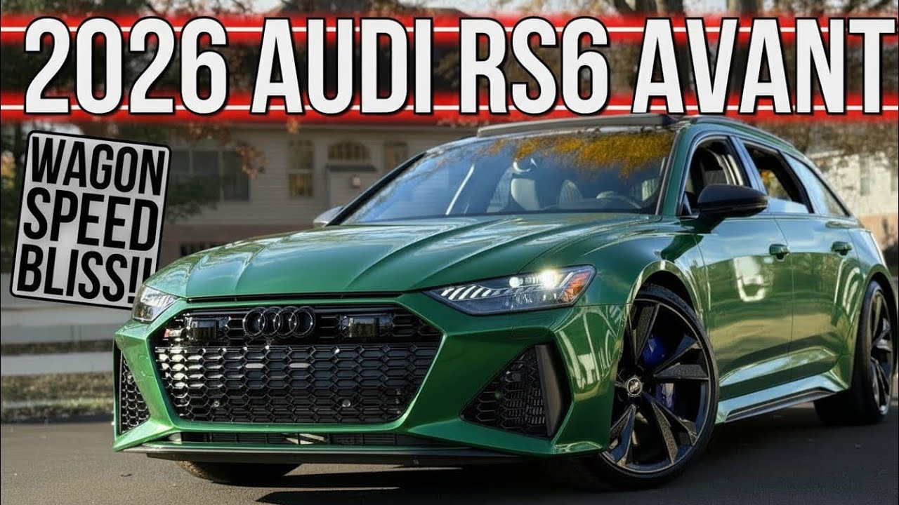 2026 Audi RS6: The Ultimate Super Wagon Explained