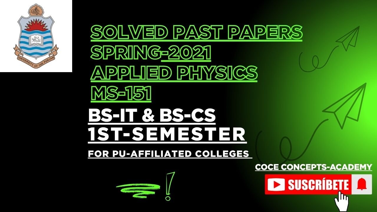 MS-151solved past papers spring-2021 BS-IT/BS-CS first semester for pu-Affiliated colleges .