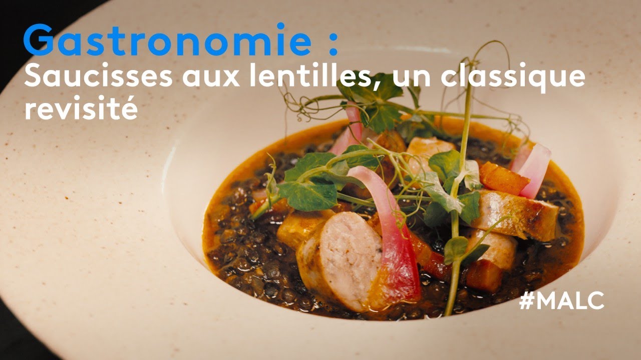 Gastronomie : saucisses aux lentilles, un classique revisité
