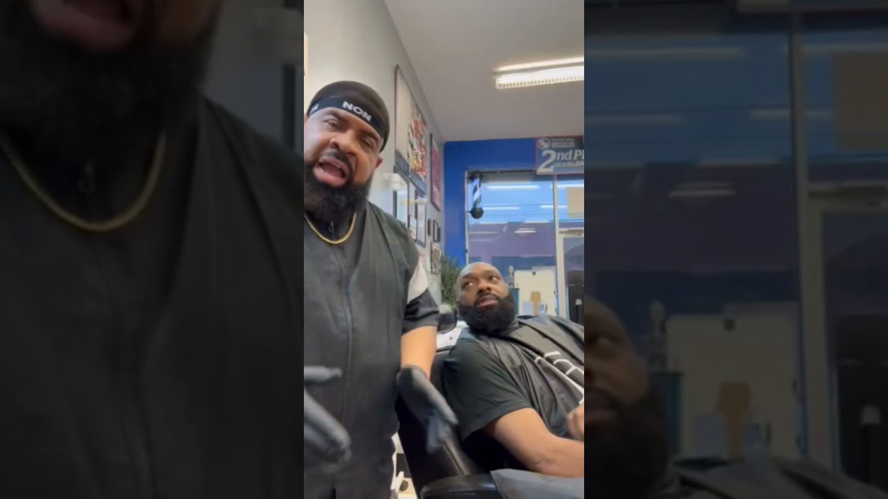Me and my barber got in an argument 🤣🤣