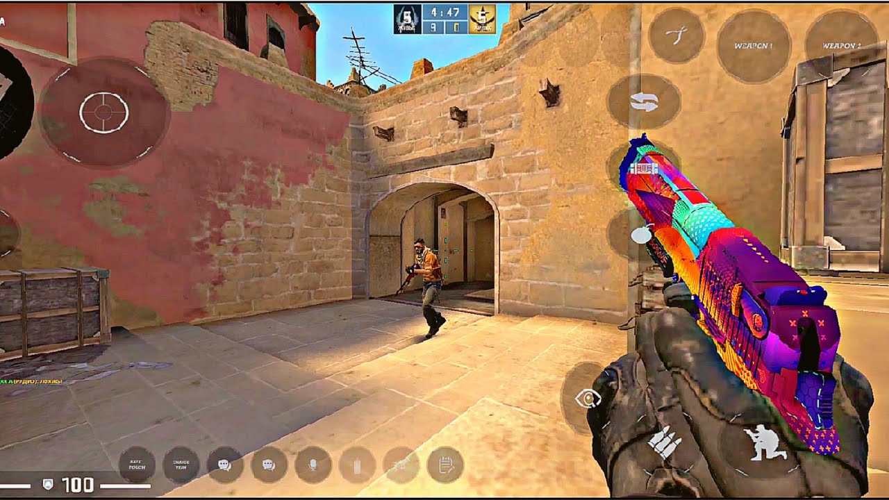 csgo mobile/cs2 mod/csmos v8 by @Billflx  gameplay