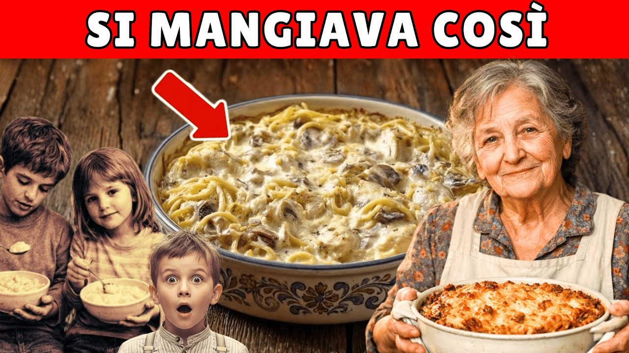 🍞 12 Piatti Semplici di Una Volta che Oggi Nessuno Cucina Più