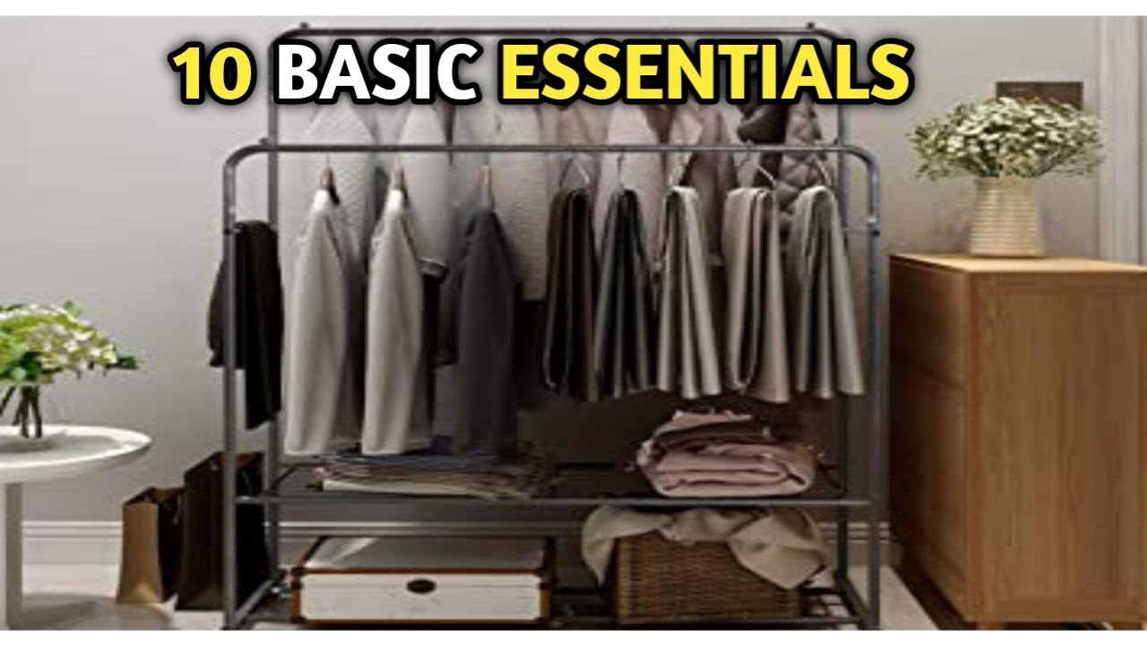 10 BASIC ESSENTIALS | TOP TEN BASICS FOR GUYS | MENS ESSENTIALS | UPSTYLE FASHION