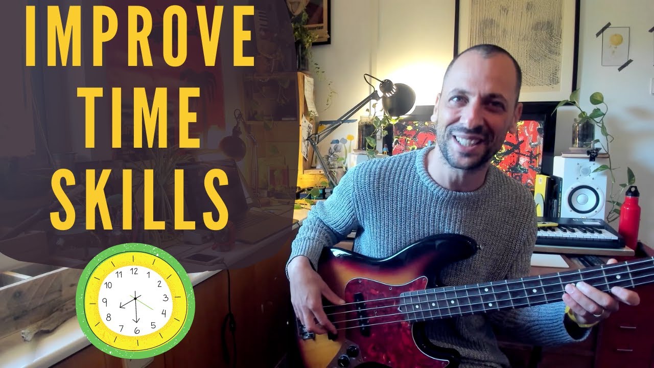 [Bass Lesson] 3 Tips - How to Improve Timing on Bass Guitar