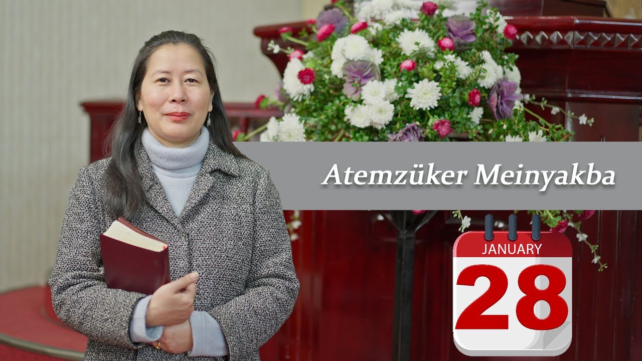 Mrs. T. Rongsenyangla Aier, Pastor | 28th January 2026 Bodhbar tekülem