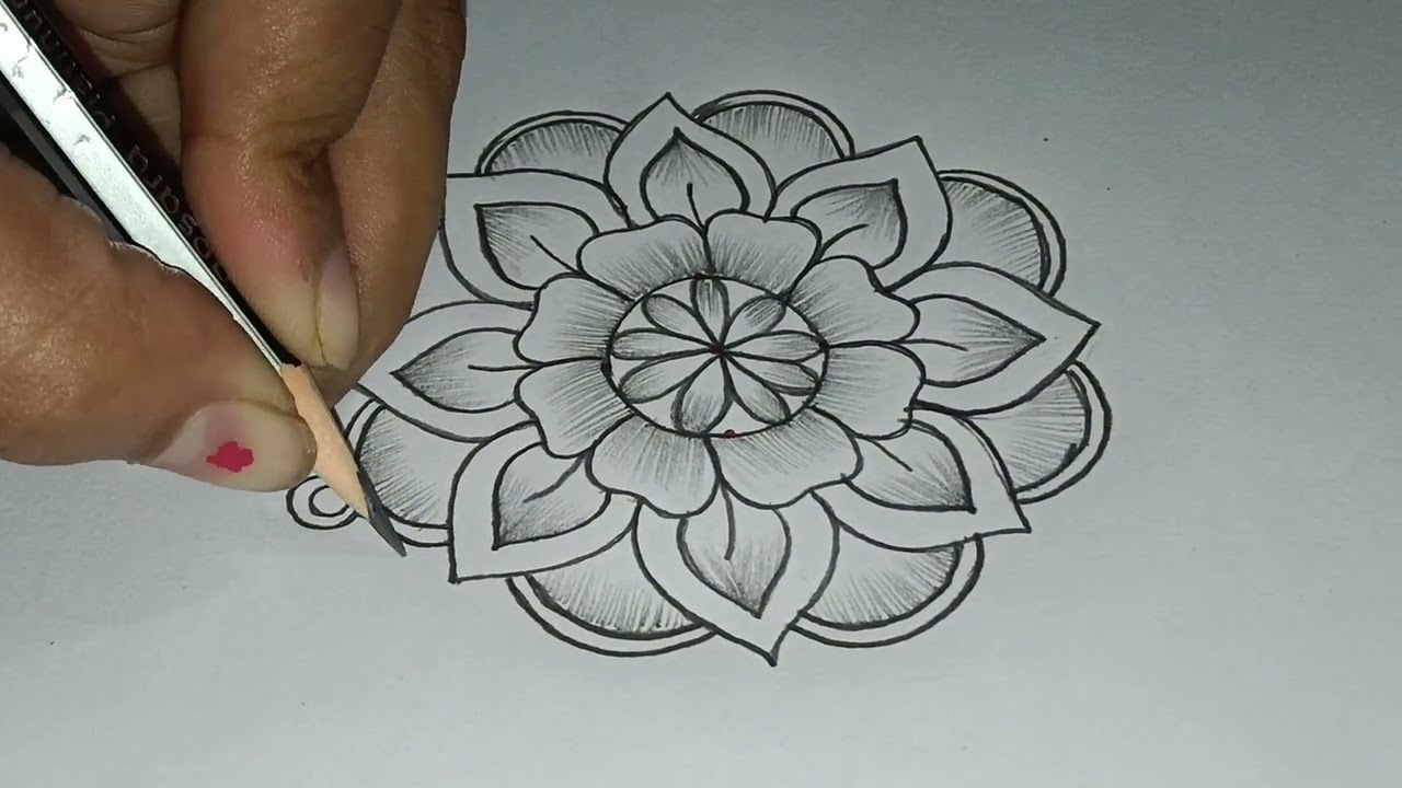 New year special rangoli design🌺 festival rangoli design🌺 latest rangoli design🌺 simple unique 🌺