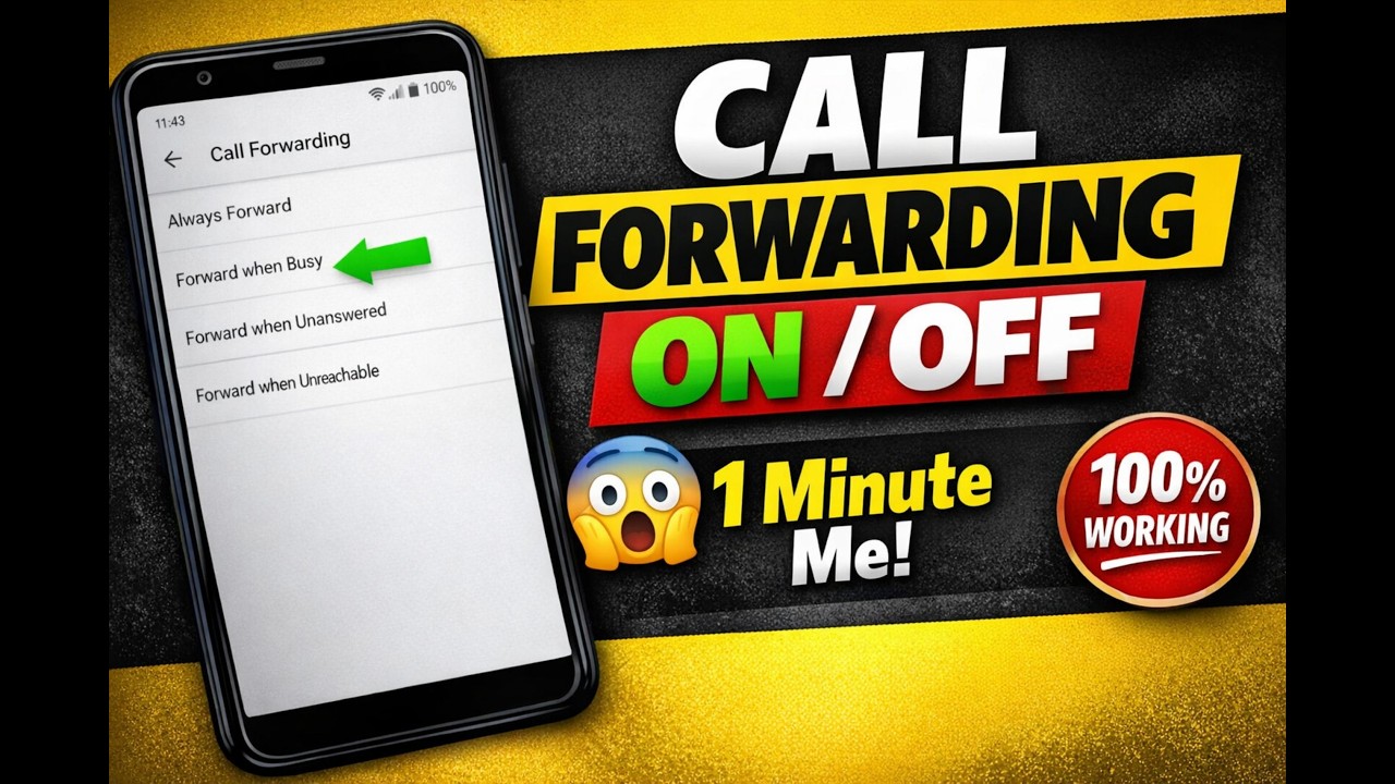 Call Forwarding Kaise Kare? ON / OFF Ka Pura Tarika | Secret Code (2026) #lkptech  #callforwarding