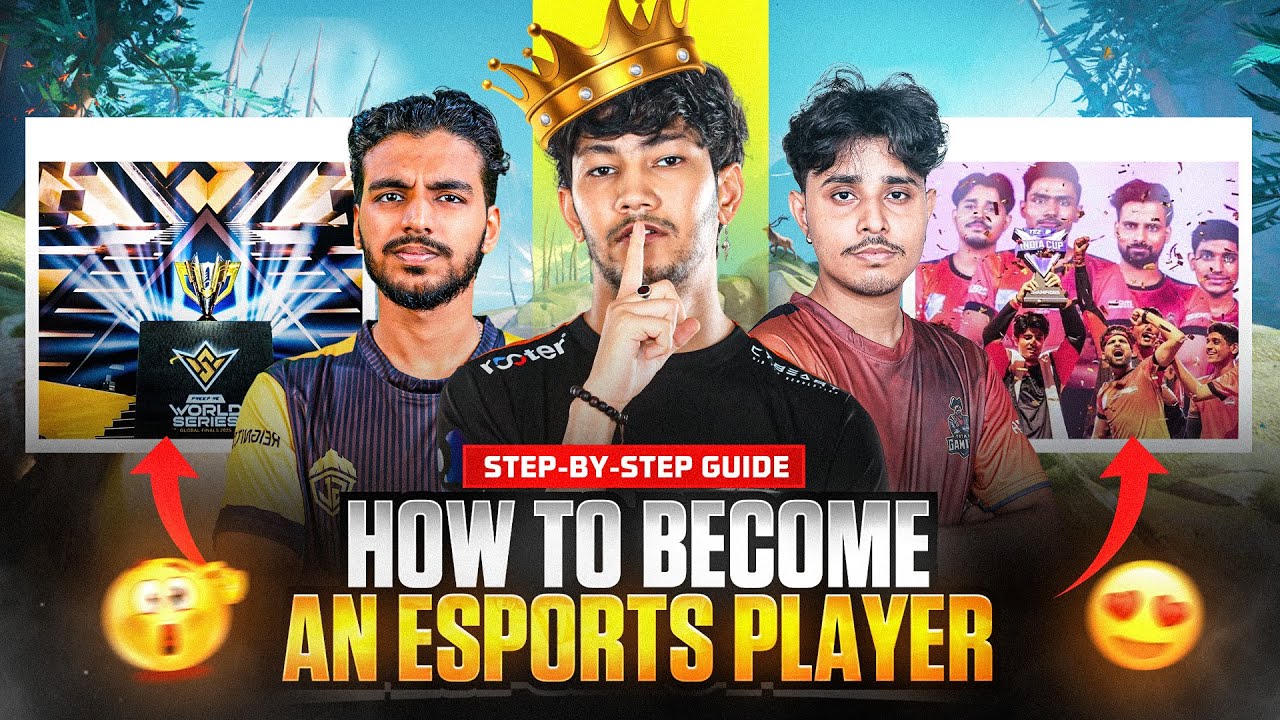 How To Become an Esports Player 🔥🤑| 7 important Tips To Become an Esports Player | Free Fire Esports