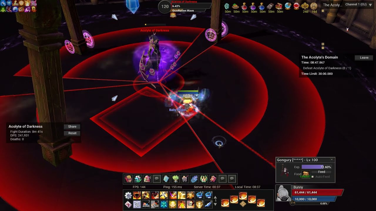 [FlyFF] Chronicles of Madrigal - The Acolyte's Domain (Solo Run)
