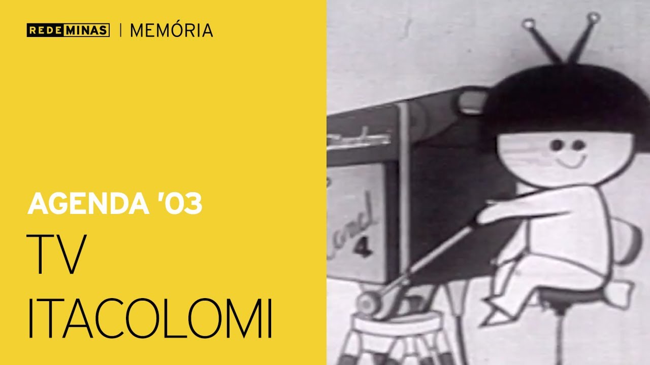 TV Itacolomi - Agenda (2003) [Rede Minas Memória]