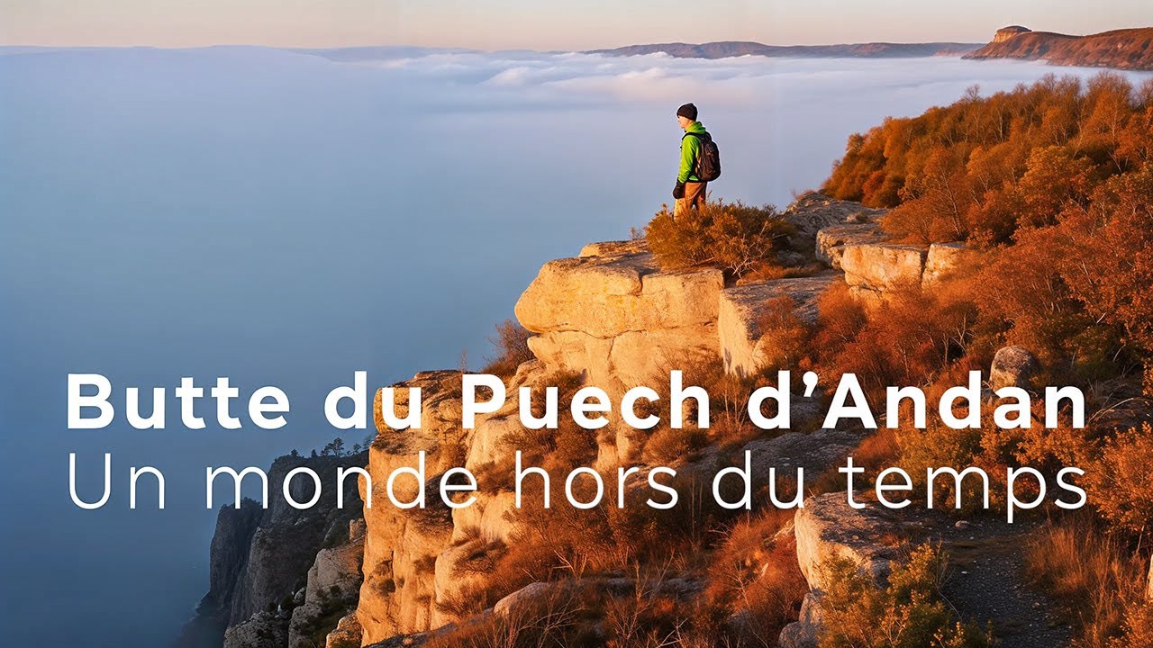 Butte du Puech d'Andan. Un monde hors du temps.