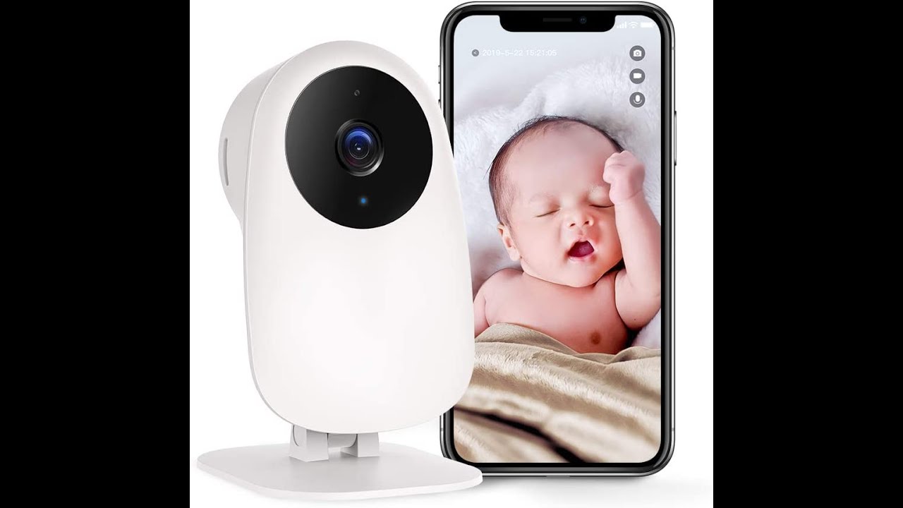 Nooie 1080P Indoor Two Way Audio Night Vision Motion and Sound Detection WiFi Camera