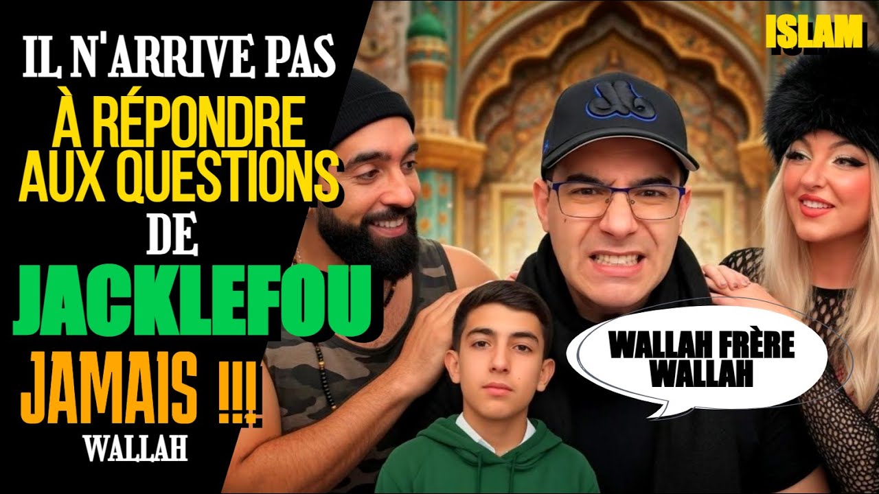 Il n'arrive JAMAIS à répondre à @JackLeFouX Wallah est une VIRGULE