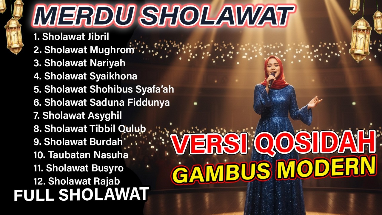 Sambutlah bulan puasa ‼️ FULL ALBUM PILIHAN QOSIDAH GAMBUS MERDU | QASIDAH MODERN GAMBUS TERBARU