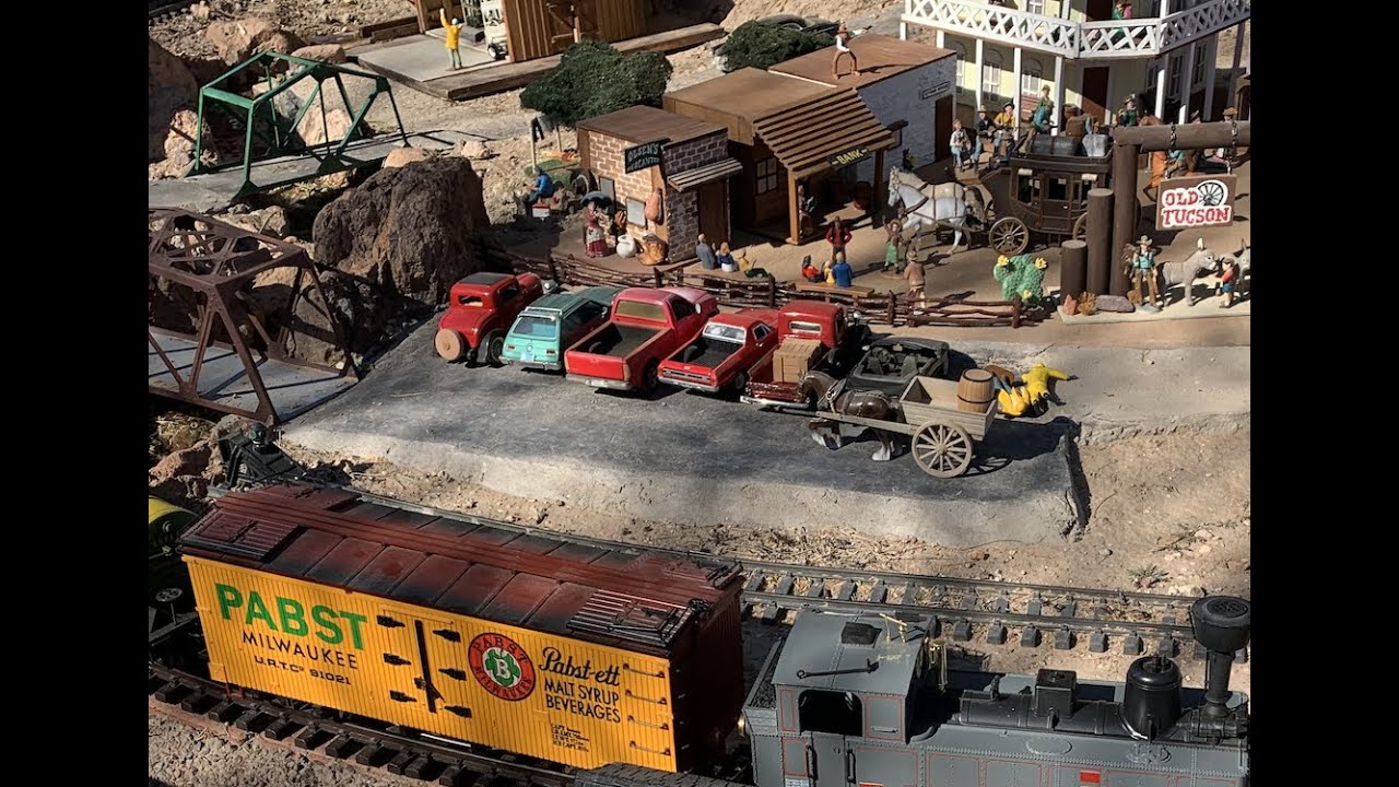 LGB G Scale Trains |  Garden Train in the Desert, Tucson AZ