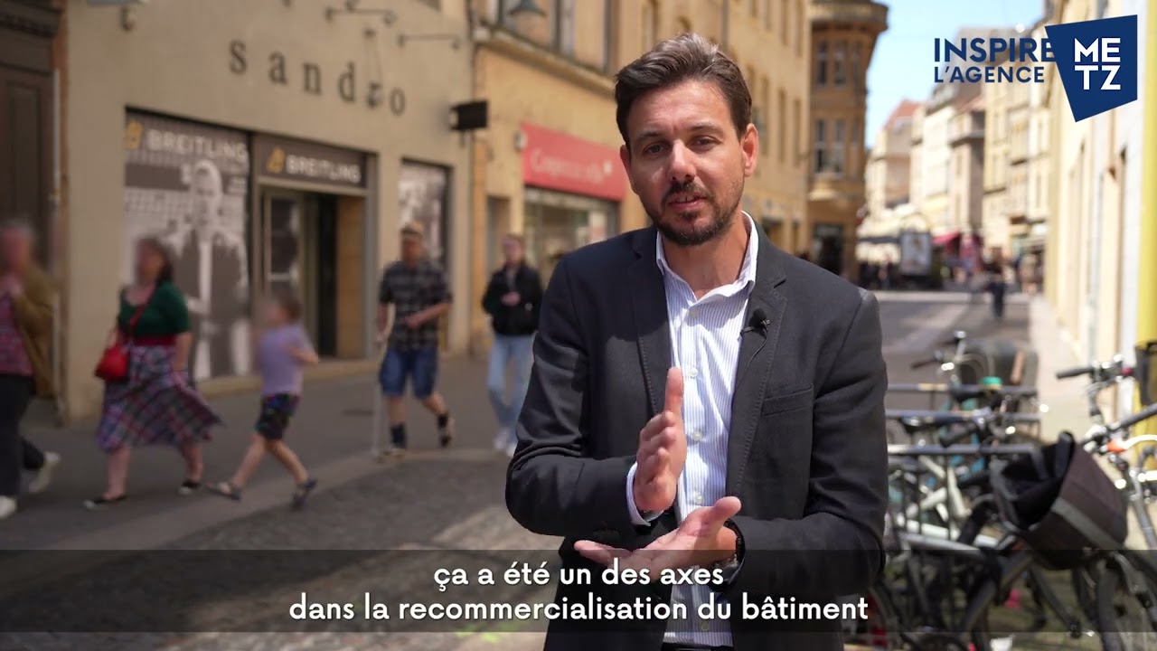 Vacance commerciale au centre-ville de Metz