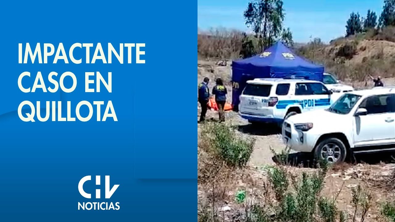 CONMOCIÓN EN QUILLOTA | PDI investiga hallazgo de cuerpo baleado y calcinado - CHV Noticias