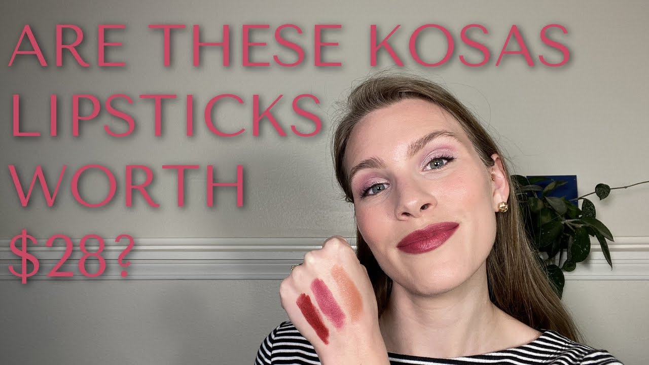 Kosas Weightless Lipstick Review | Swatches, Lip Swatches, and Discussion about Pricing