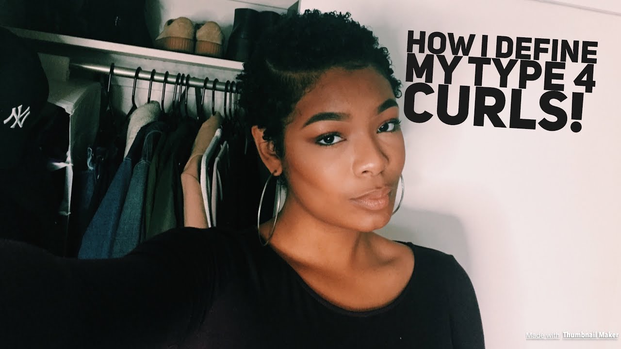 How I Define My Type 4 Curls | TWA