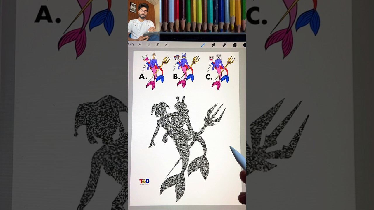 The Amazing Digital Circus Pixels Puzzle Game #tadc #pomni #jax