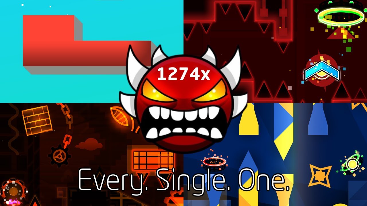 Playing 1 Attempt on EVERY Extreme Demon