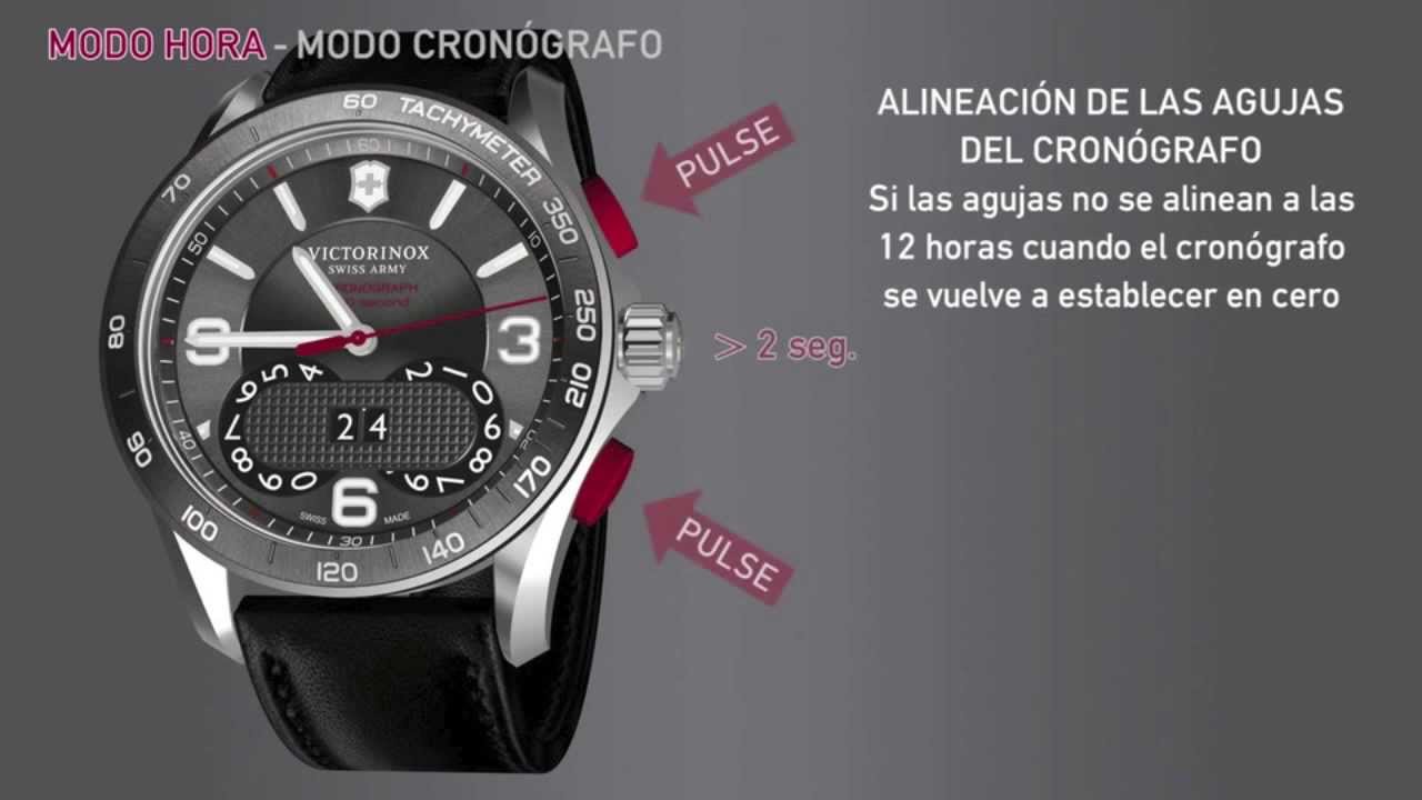 Funcionamiento Victorinox Chrono Classic 1/100