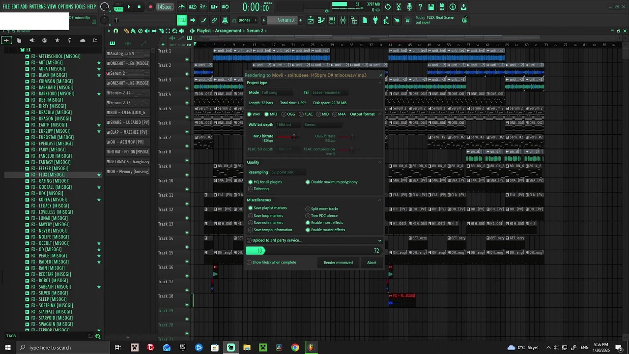 Making Heatful Type Beats in Fl Studio🧪🧪🧪🧪(🔗🔗)