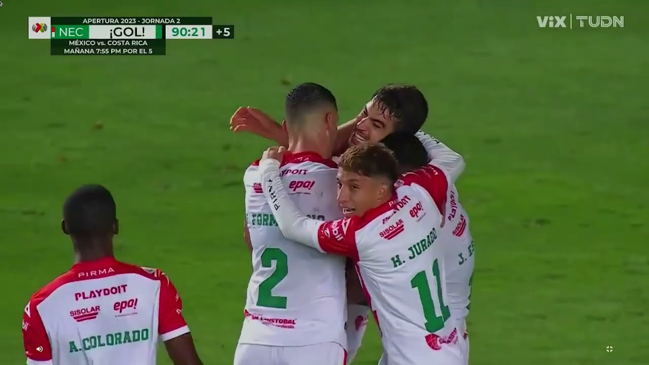 Gol de Alan Montes | Necaxa 1-1 Xolos | Liga BBVA MX - Apertura 2023 - Jornada 2