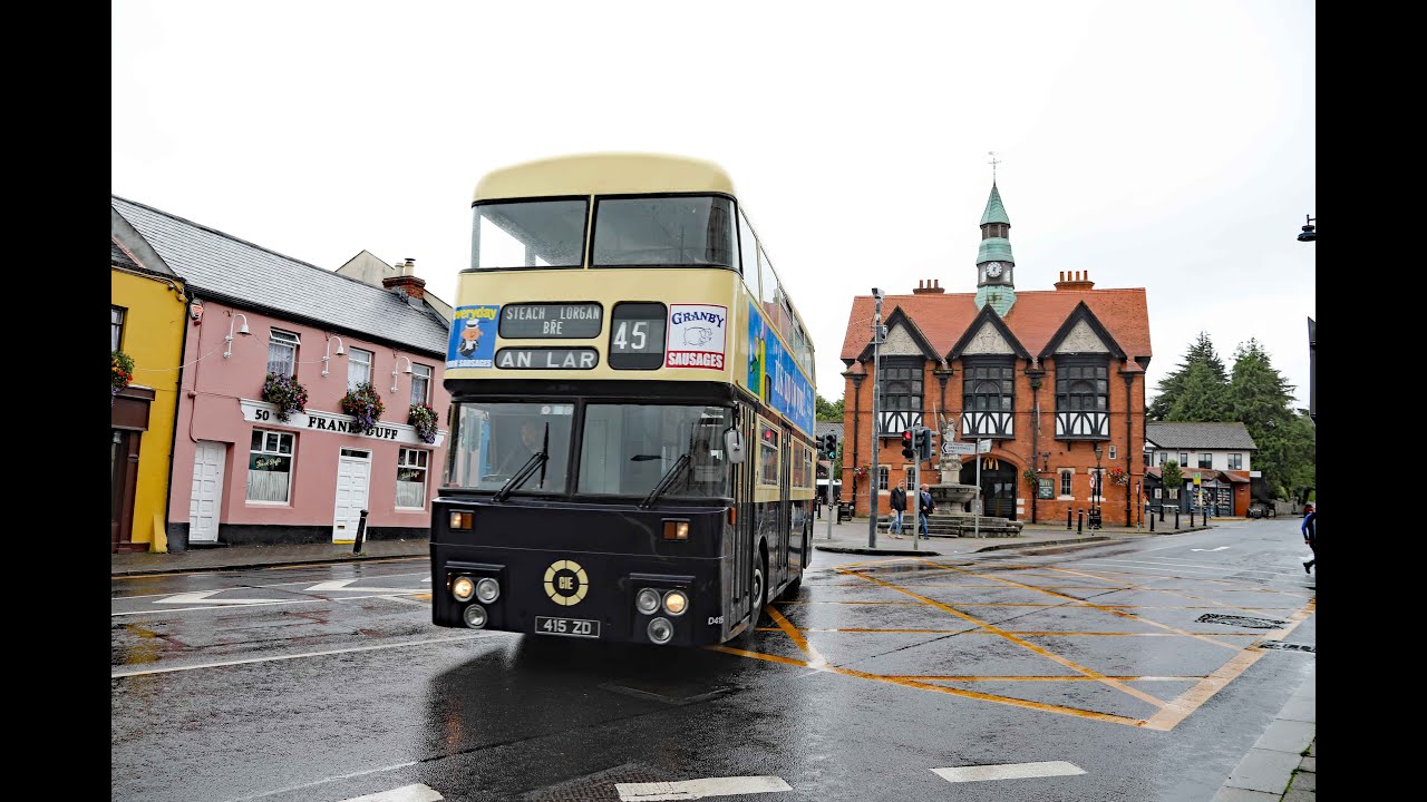 Preserved Ex- C.I.E. Leyland Atlantean , D 415  in Dublin City Centre & Bray