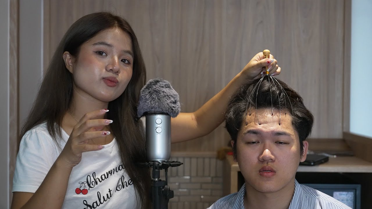 Thai girl gives me ASMR 💆🏻