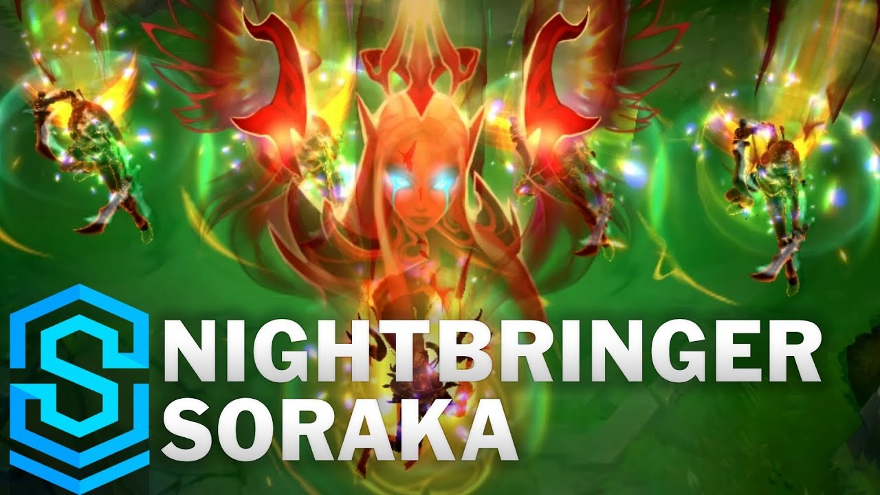 Nightbringer Soraka Skin Spotlight - League of Legends