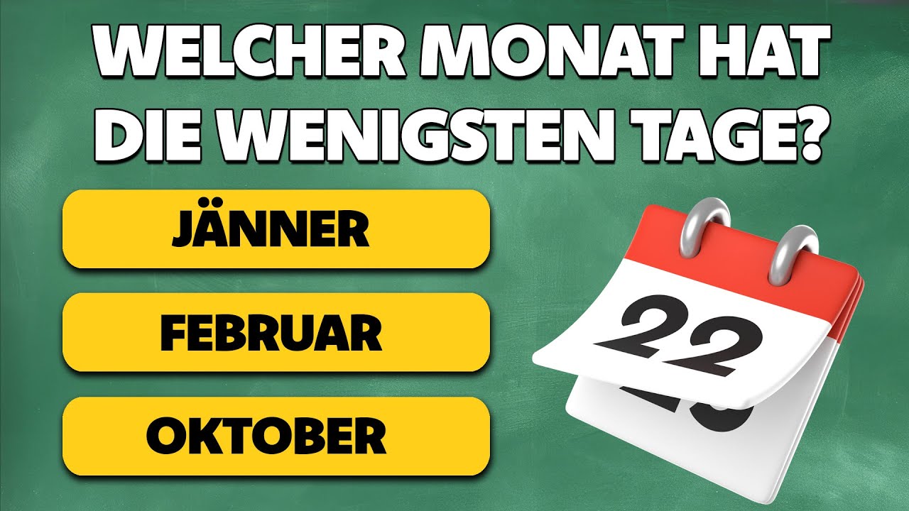 100 Allgemeinwissensfragen, Schaffst du alle? 🤔 | Fragenflash