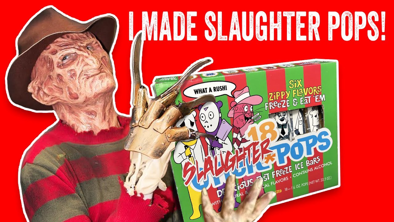 I Turned Slasher Movie Villains Into Adult Otter Pops!