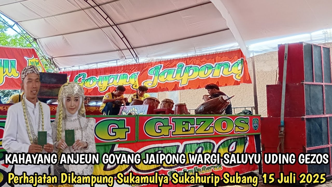Kahayang Anjeun Goyang Jaipong Wargi Saluyu Uding Gezos || Sukamulya Sukahurip Subang 15 Juli 2025