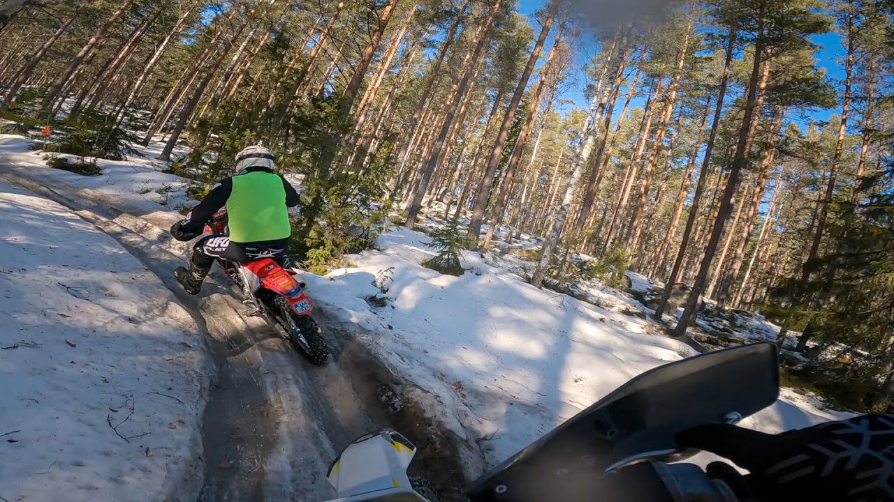 Jonas Bengtsson | Husqvarna FE450 | Träning FMCK Falun | 4mars 2023