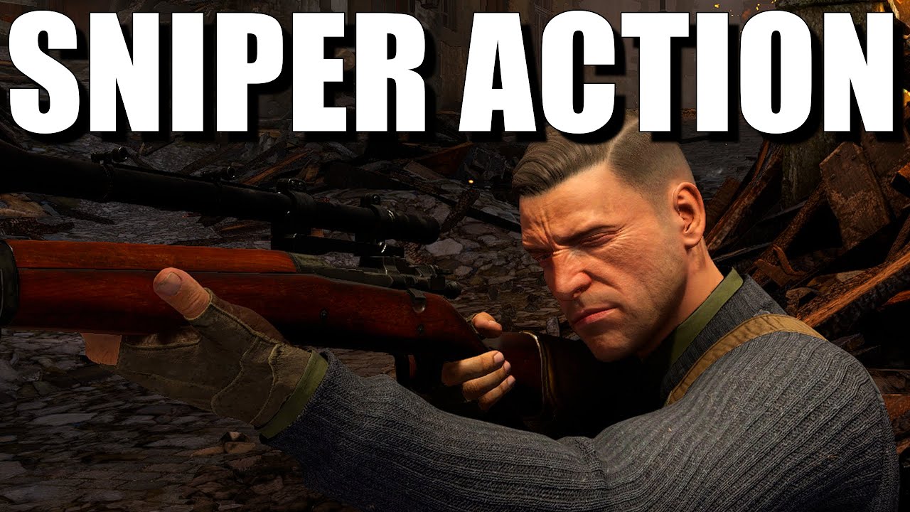 SNIPING BAD GUYS YET AGAIN - Sniper Elite 5