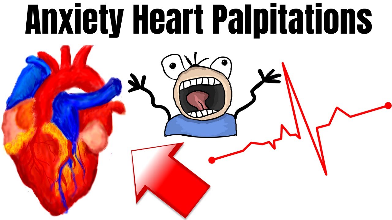 Heart Palpitation Symptoms Caused By Anxiety (SCARY FEELING)