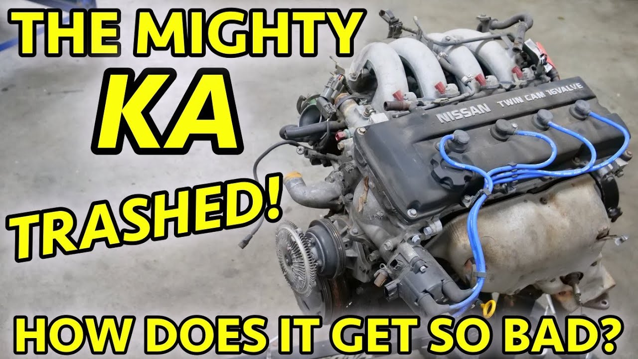TOTALLY LOCKED UP Nissan 240SX KA24DE Engine Puts Up A BIG FIGHT! Hardest Teardown This Year!