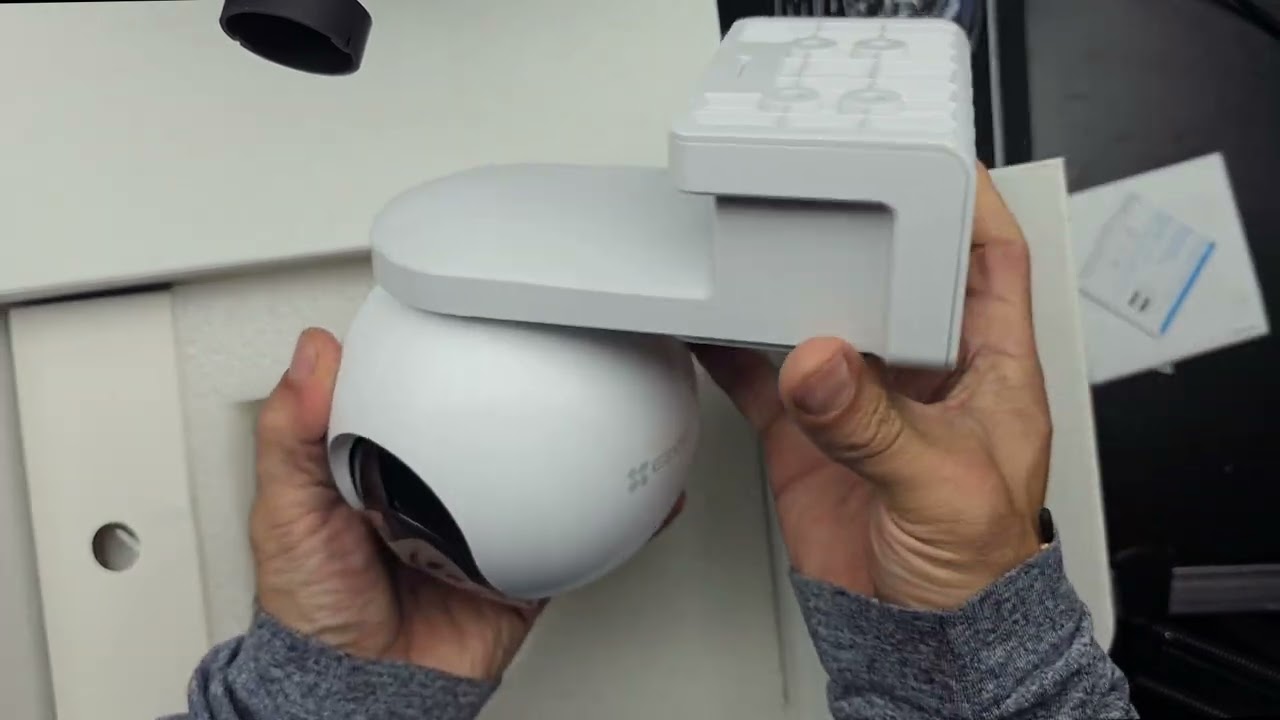 Unboxing y caracteristicas de cámara ezviz EB8 4G