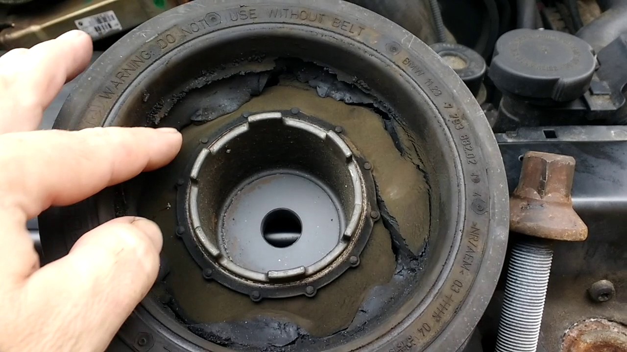 Шкив коленчатого вала BMW E46