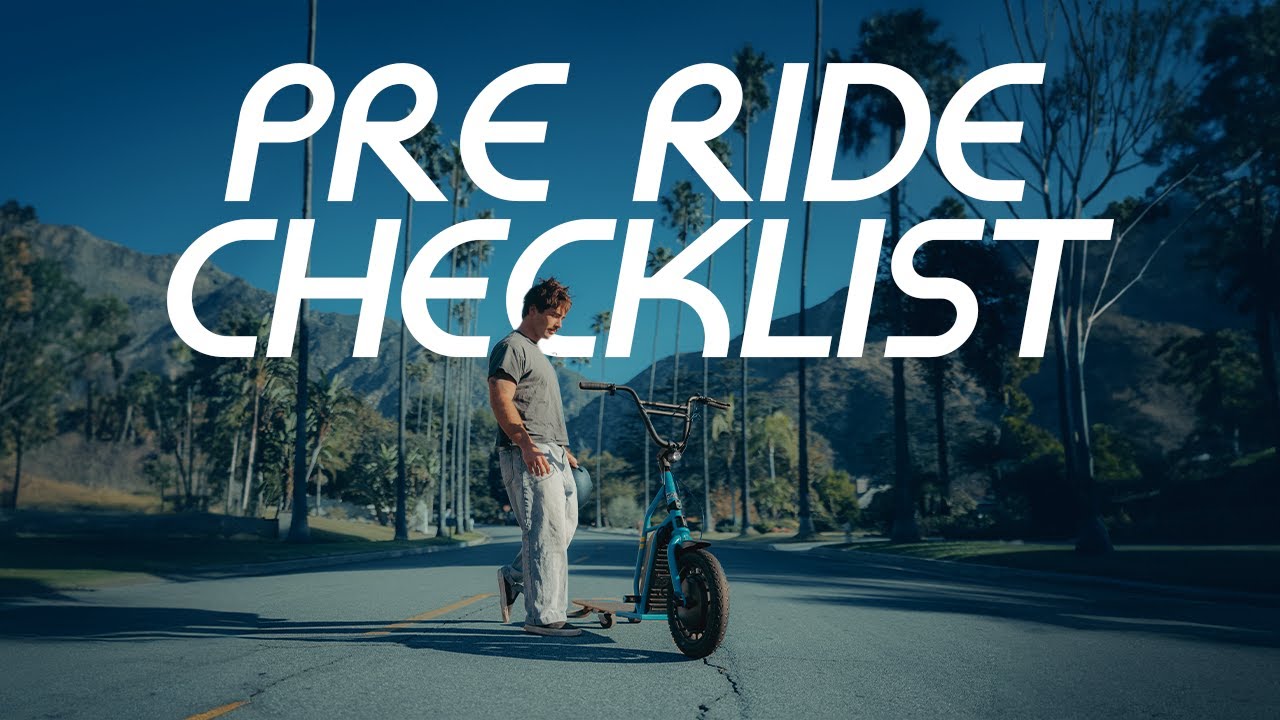 Dryft Board Pre Ride Checklist