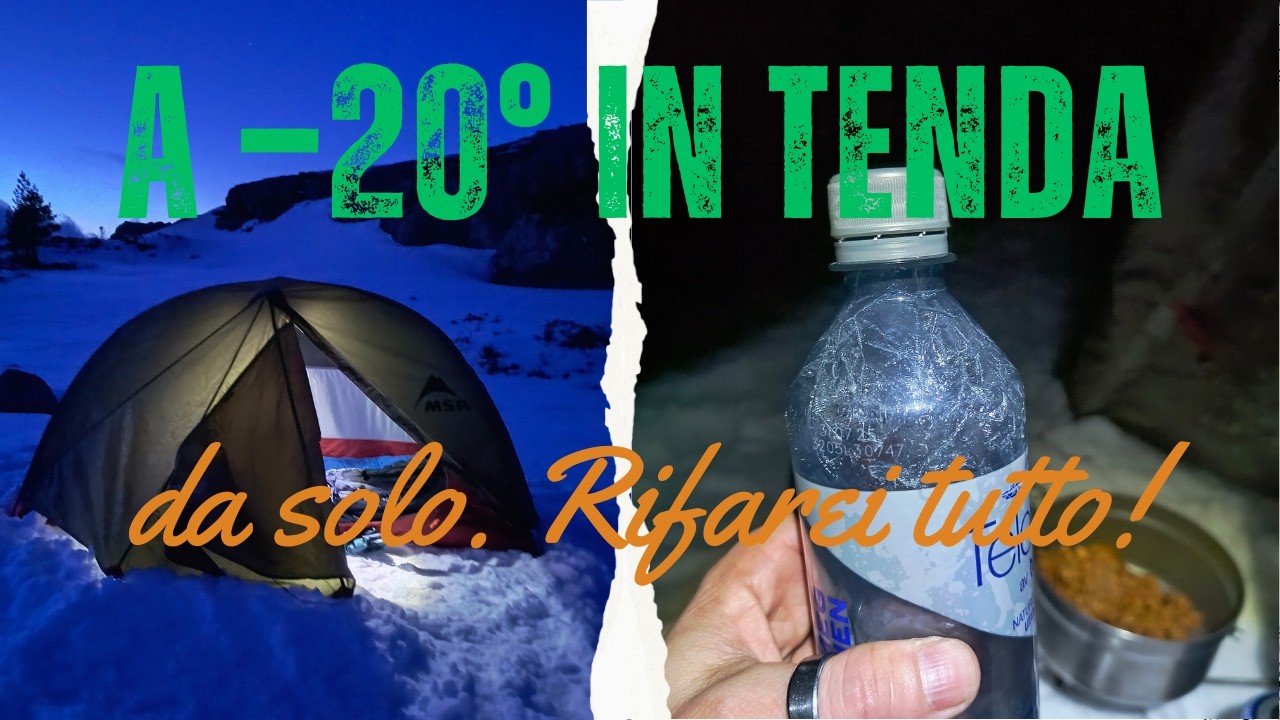 RM7Episodio48 - HO PASSATO LA NOTTE IN TENDA A -20&deg; E OLTRE&hellip; IN CIMA AL MONDO!