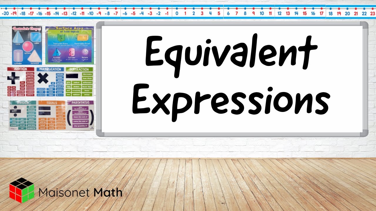 Equivalent Expressions Practice #maths #algebraicexpressions