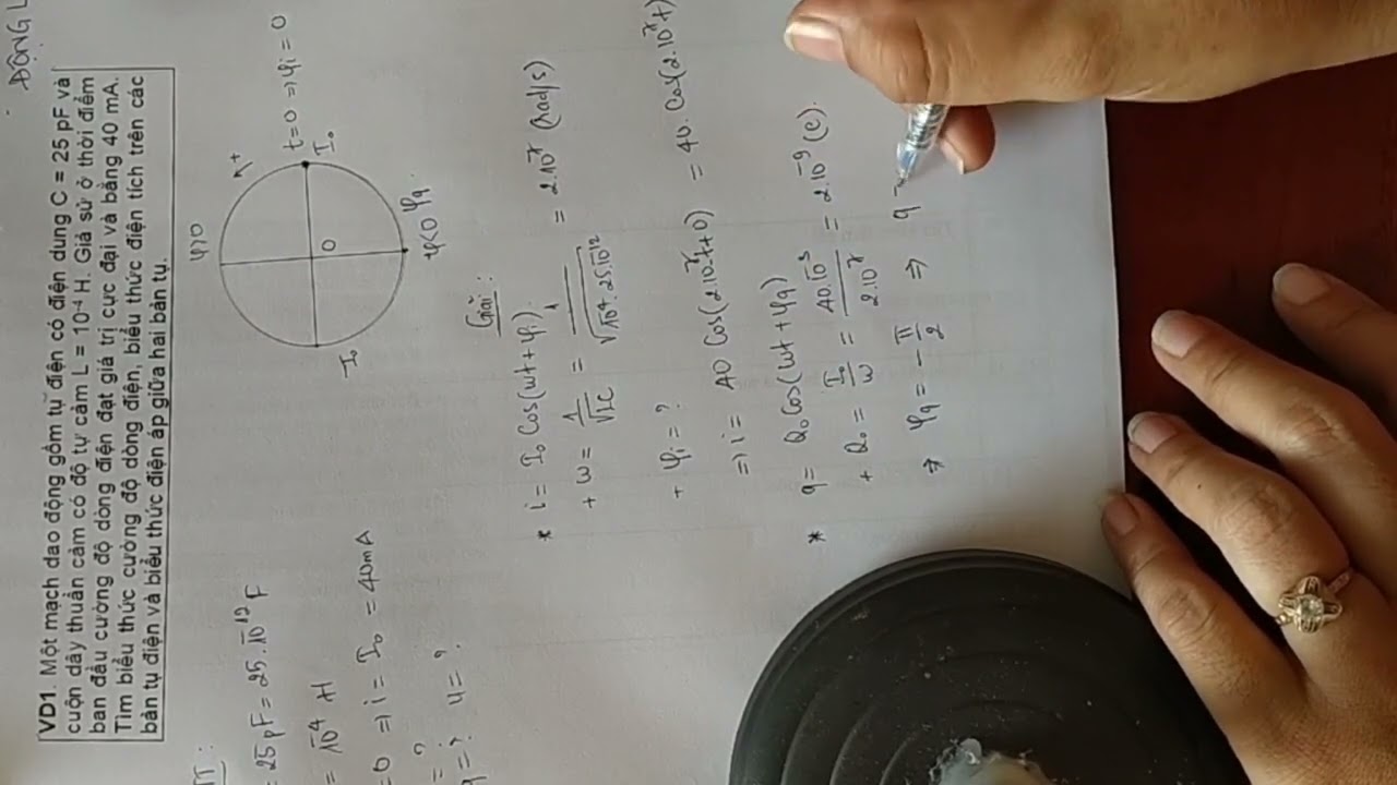 GIẢI NHANH BÀI TOÁN VỀ MẠCH DAO ĐỘNG P1