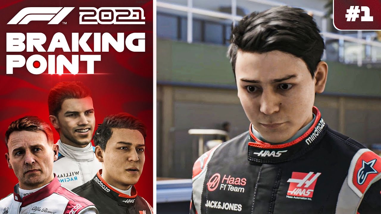 F1 2021 BRAKING POINT #1: LES DÉBUTS EN F1 D'AIDEN JACKSON !