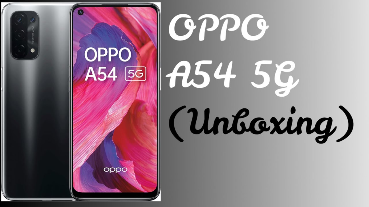 OPPO A54 5G (Unboxing)