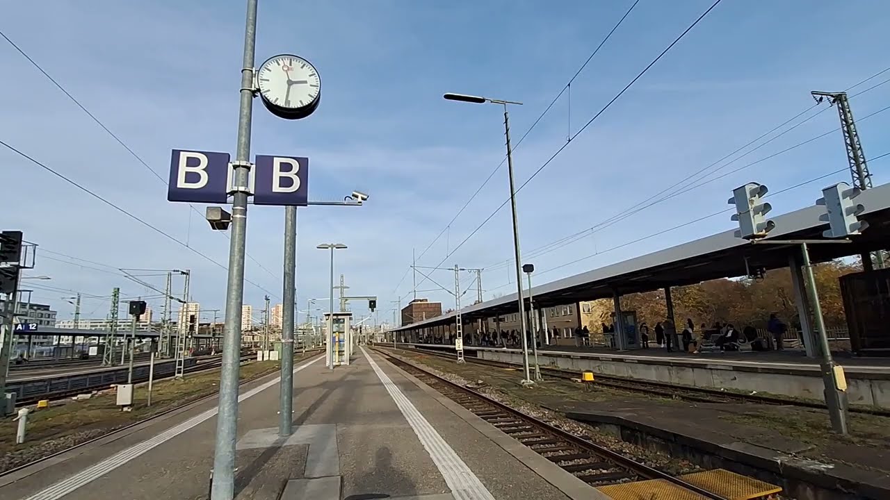 Stuttgart Spaziergang Hauptbahnhof Stuttgart 21