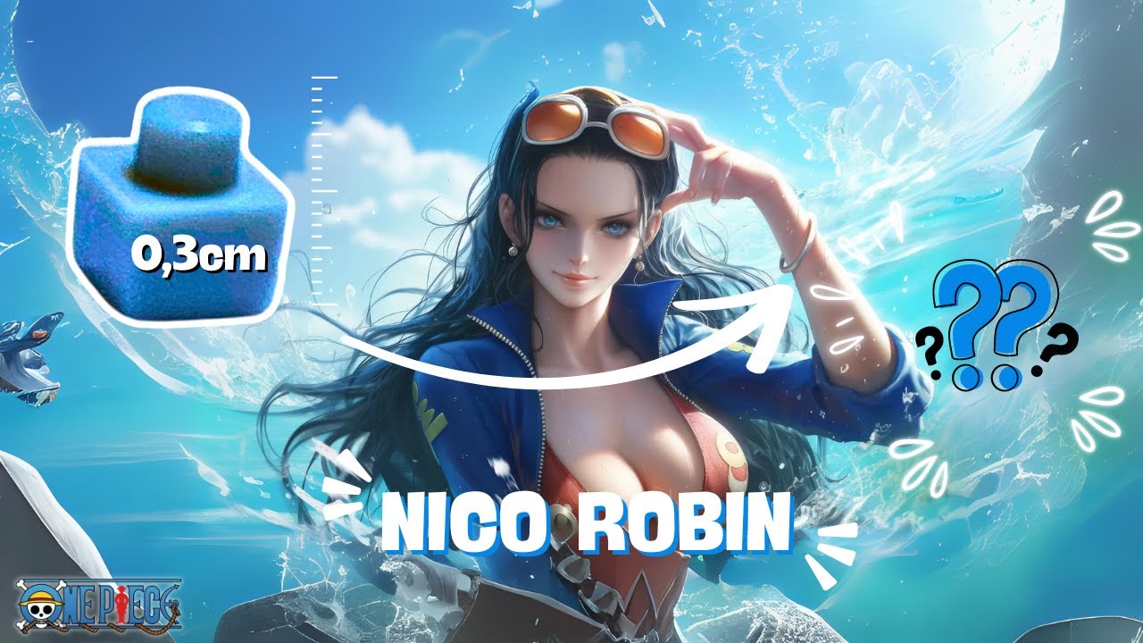 How to Build Nico Robin with Mini Bricks | Step-by-Step LEGO Egg Series Tutorial (Beginner-Friendly)
