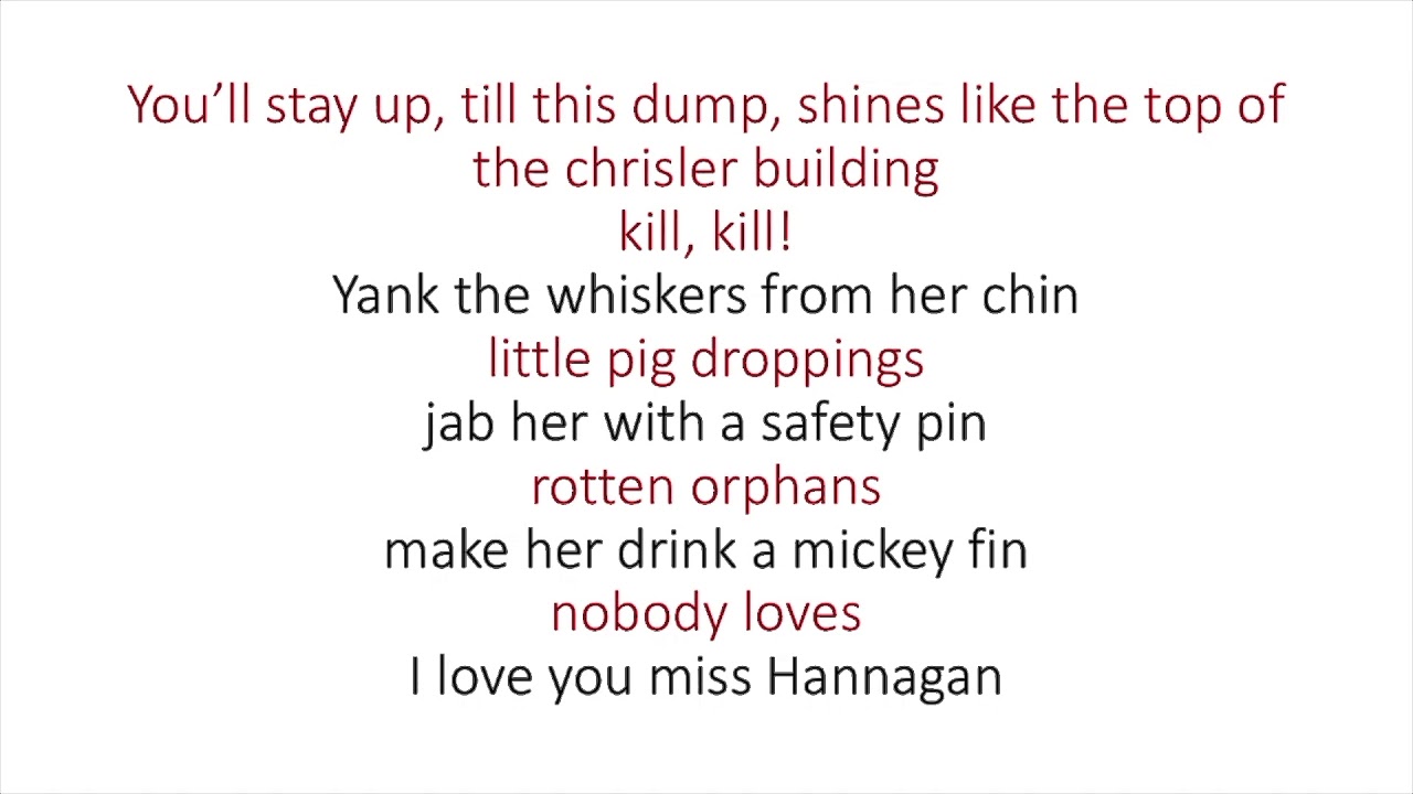 Annie 1982 hard knock life lyrics